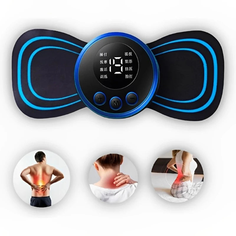 Massageador Portátil Multifunção: Alívio para Dores e Relaxamento Completo Onde Quer Que Você Esteja!